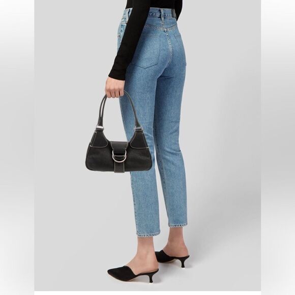 Prada Cervo Moon Hobo bag in black - Picture 2 of 15